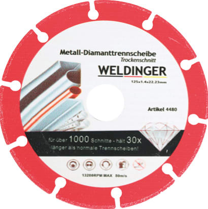 INTERCABLE SRL - INRAO2303 DISCO DIAMANTATO PER METALLO 115MM