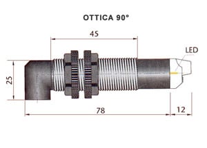 AECO SRL - ACOFT1000297 FT18EL-CR PNP NO+NC 90