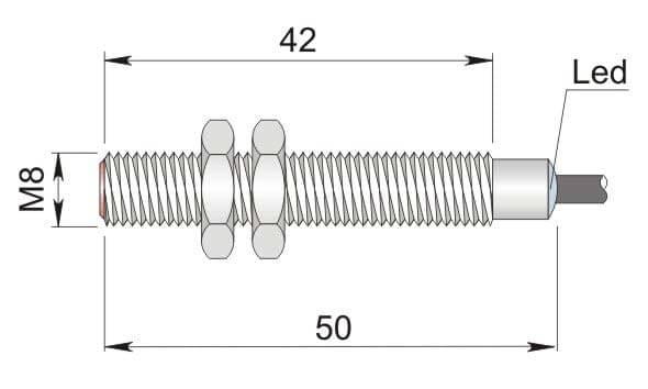 AECO SRL - ACOI08000001 SI8-C1 NPN NC