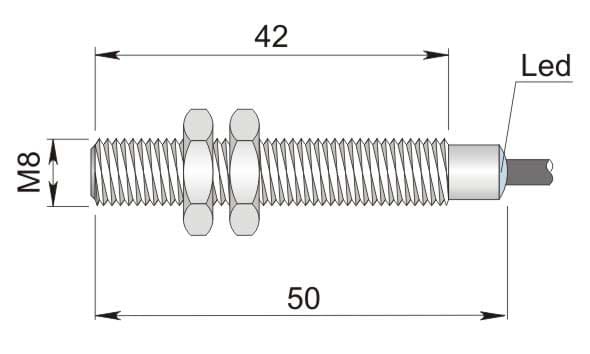 AECO SRL - ACOI08000067 SI8-DC2 NPN NO