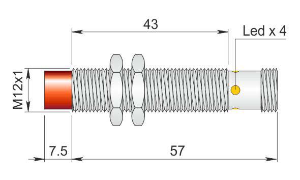 AECO SRL - ACOI12000108 SI12-CE4 PNP NO H