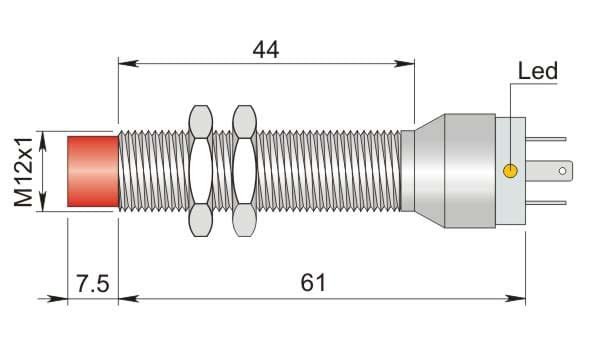 AECO SRL - ACOI12000111 SI12-CE4 PNP NO K
