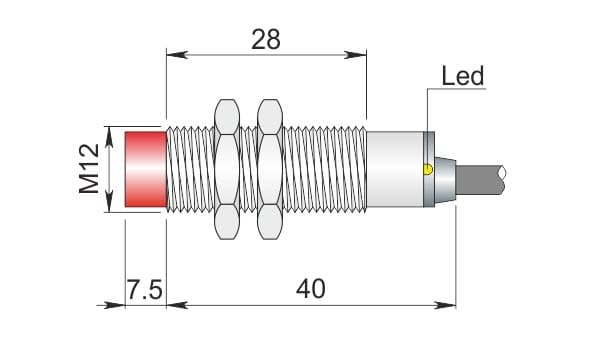 AECO SRL - ACOI12000678 SI12SM-CE4 NPN NO S