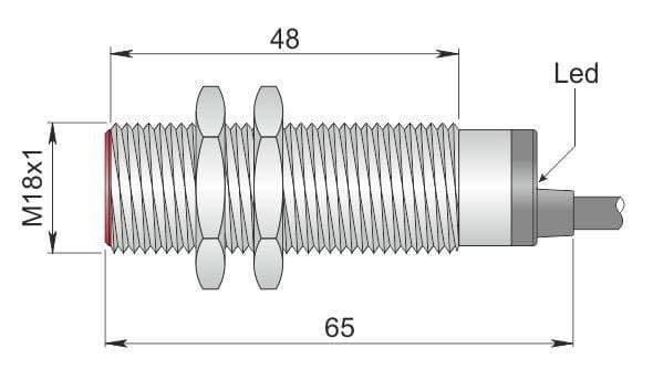 AECO SRL - ACOI18000064 SI18-C5 PNP NO+NC