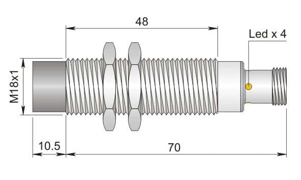 AECO SRL - ACOI18000470 SI18-DCE16 PNP NC H
