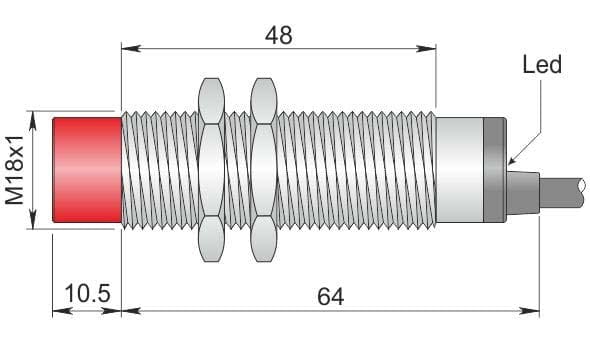 AECO SRL - ACOI18000641 SI18SM-BE8 NO/NC