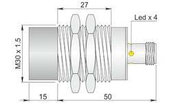 AECO SRL - ACOI30000469 SI30SM-DCE20 PNP NO H S