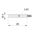 AECO SRL - ACOI45000003 SI4-C0.8 NPN NO