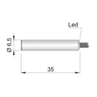 AECO SRL - ACOI65000036 SI6.5-DC2 NPN NC S