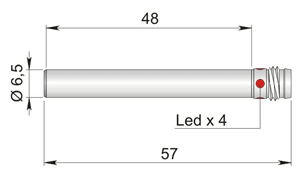 AECO SRL - ACOI65000046 SI6.5-DC2 PNP NO H1