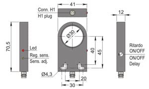 AECO SRL - ACOSIA000149 SIA30-CE PNP NO H1 R