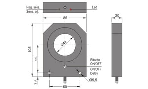 AECO SRL - ACOSIA000153 SIA44-CE PNP NO+NC R