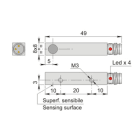 AECO SRL - ACOSIP000022 SIPA8-C2 NPN NO H1