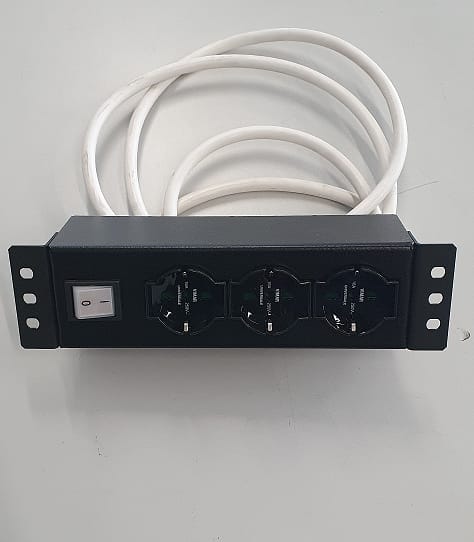 ATP SRL - APS408-000-78 PDU 3 PRESE CON LUMINOSO 10 RAL9005