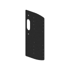 PIZZATO ELETTRICA - PZZAP A001 PIASTRA SAGOMATA LATERALE PORTA CASSETTA