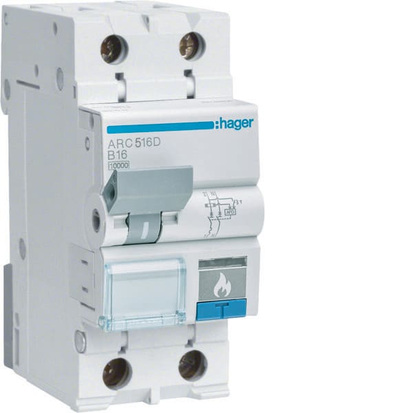 HAGER - HAGARC506D AFDD 1P+N 6A 10KA B 2M