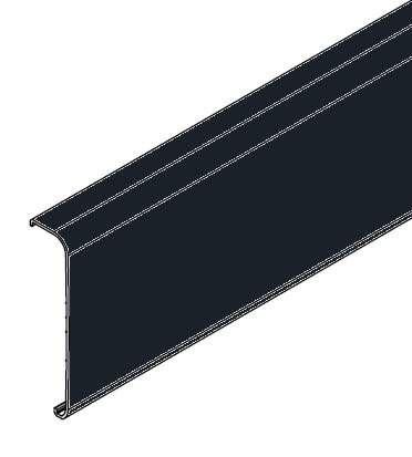 ARNOCANALI SPA - ARNB103.2 COPERCHIO BATTISCOPA 100MM NERO