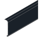 ARNOCANALI SPA - ARNB103.2 COPERCHIO BATTISCOPA 100MM NERO