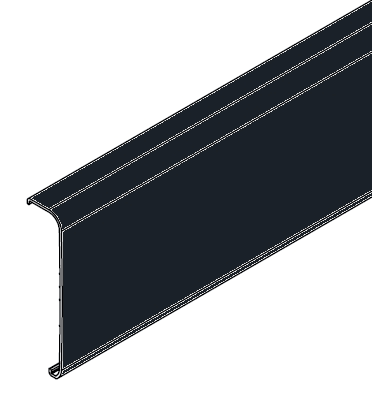 ARNOCANALI SPA - ARNB103.2 COPERCHIO BATTISCOPA 100MM NERO