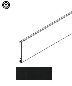 ARNOCANALI SPA - ARNBO80.2 COPERCHIO X CANALE BU PVC NERO