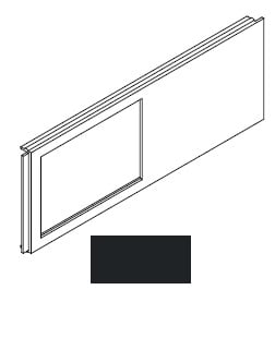 ARNOCANALI SPA - ARNBS80-53.2 MOSTRINA 3/4/7 MOD NERO
