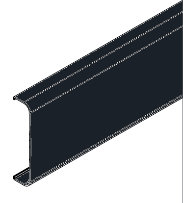 ARNOCANALI SPA - ARNC103.2 COPERCHIO CORNICE 100MM NERO