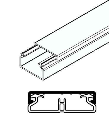 ARNOCANALI SPA - ARNK1031.3 MINICANALE 30X10/2 BIANCO