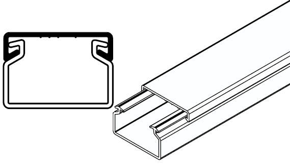 ARNOCANALI SPA - ARNK1825BL.3 MINICANALE 25X18 BIANCO