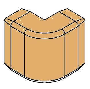 ARNOCANALI SPA - ARNKA1830.53 ANGOLO ESTERNO 30X18 LEGNO CHIARO