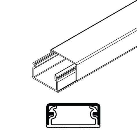 ARNOCANALI SPA - ARNKDU1022.3 MINICANALE 21X10 BIANCO