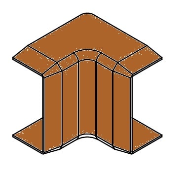 ARNOCANALI SPA - ARNKI1830.52 ANGOLO INTERNO 30X18 LEGNO SCURO