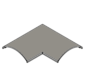 ARNOCANALI SPA - ARNKPW1252.1 CURVA PIANA X KP1252 GRIGIA