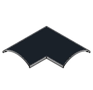 ARNOCANALI SPA - ARNKPW1873.2 CURVA PIANA X KP1873 NERO