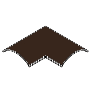 ARNOCANALI SPA - ARNKPW1252.5 CURVA PIANA X KP1252 MARRONE