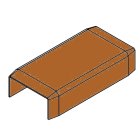 ARNOCANALI SPA - ARNKT1830.52 DEVIAZIONE A T 30X18 LEGNO SCURO