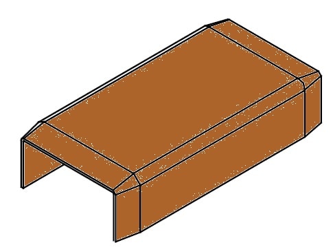 ARNOCANALI SPA - ARNKT1830.52 DEVIAZIONE A T 30X18 LEGNO SCURO