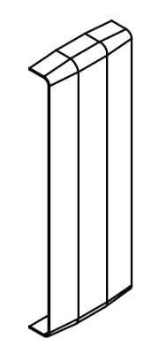 ARNOCANALI SPA - ARNKV150.3 COPRIGIUNZIONE 150 MM BIANCO