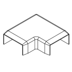 ARNOCANALI SPA - ARNKW1818.3 CURVA PIANA 18X18 BIANCO