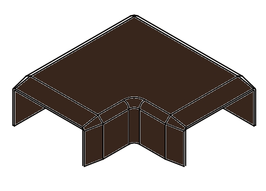 ARNOCANALI SPA - ARNKW1830.5 CURVA PIANA 30X18 MARRONE