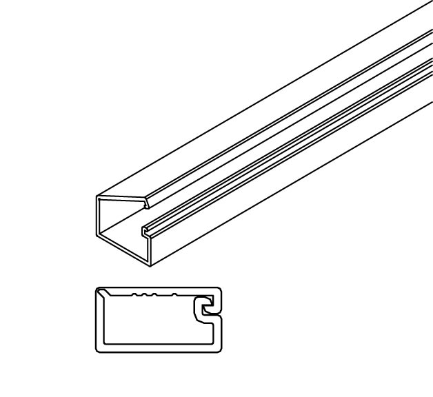 ARNOCANALI SPA - ARNLCD71.3 MINICANALE ADESIVO 13X7 BIANCO