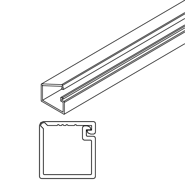 ARNOCANALI SPA - ARNLCD96.3 MINICANALE ADESIVO 13X13 BIANCO