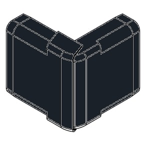 ARNOCANALI SPA - ARNTA100V.2 ANGOLO ESTERNO KC103 NERO