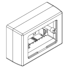 ARNOCANALI SPA - ARNSP503.3 SCATOLA PORTAPPARECCHI 3 MOD BIANCO