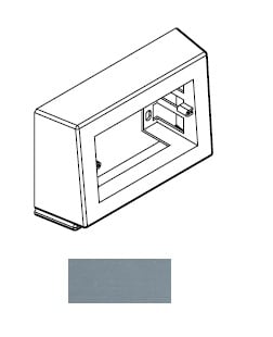 ARNOCANALI SPA - ARNSPL504.AL SCATOLA 4 MOD ALLUMINIO
