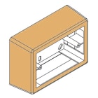 ARNOCANALI SPA - ARNSPM503.53 SCATOLA 3 MODULI X LEGNO CHIARO