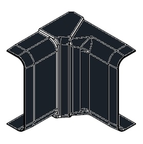 ARNOCANALI SPA - ARNTI100V.2 ANGOLO INTERNO KC103 NERO