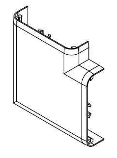 ARNOCANALI SPA - ARNTW70.3 CURVA PIANA B72/C72 BIANCO
