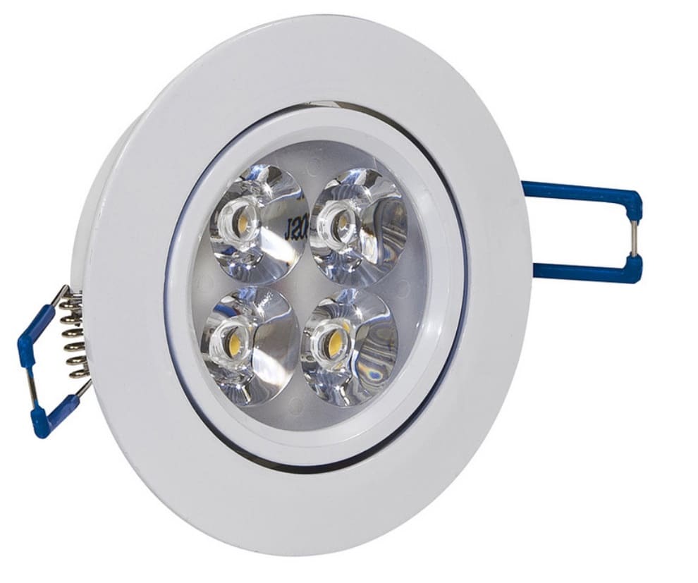 ARTELETA INTERNATION - ART50764 FARETTO DA INCASSO 4 LED BIANCHI