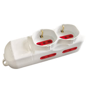 ARTELETA INTERNATION - ARTRL.5130 MULTIPR.2 SCHUKO+4 BIPASSO BIANCA
