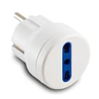 MASTER SRL - MSTAS05771 ADAT.SPINA SCHUKO-BIVALENTE 16A+T BIANCO